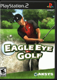 Eagle Eye Golf PAL Playstation 2 PAL box art